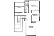 European Style House Plan - 3 Beds 2.5 Baths 2555 Sq/Ft Plan #322-117 