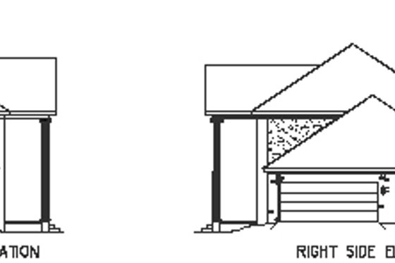 Exterior - Other Elevation for Southern House Plan #16-234 - 4 bed, 3.5 bath