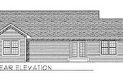 Traditional Style House Plan - 3 Beds 2 Baths 1274 Sq/Ft Plan #70-104 