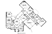European Style House Plan - 5 Beds 4.5 Baths 5684 Sq/Ft Plan #141-243 