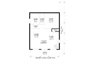 Contemporary Style House Plan - 1 Beds 1 Baths 832 Sq/Ft Plan #932-583 