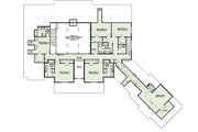 European Style House Plan - 6 Beds 7.5 Baths 6024 Sq/Ft Plan #17-2538 