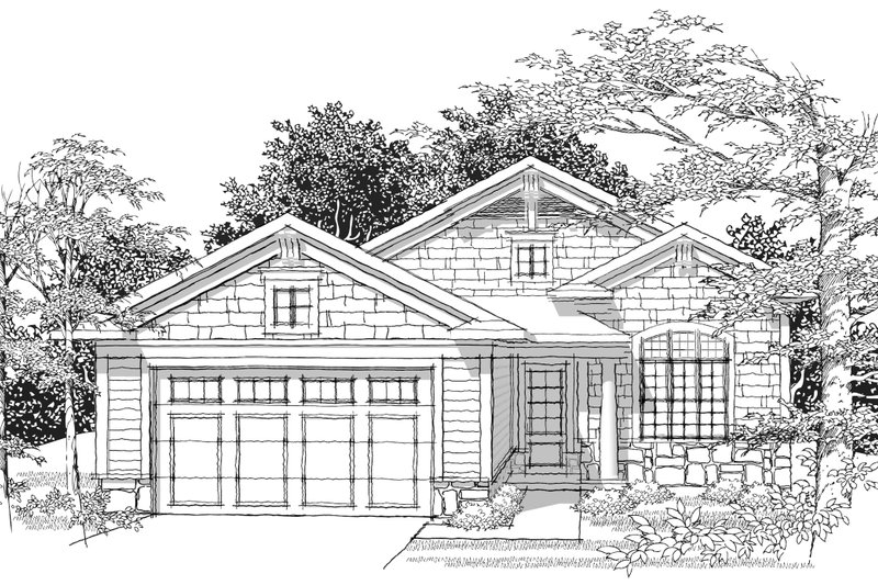 House Plan Design - Photo for Ranch House Plan #70-1025 - 2 bed, 2 bath