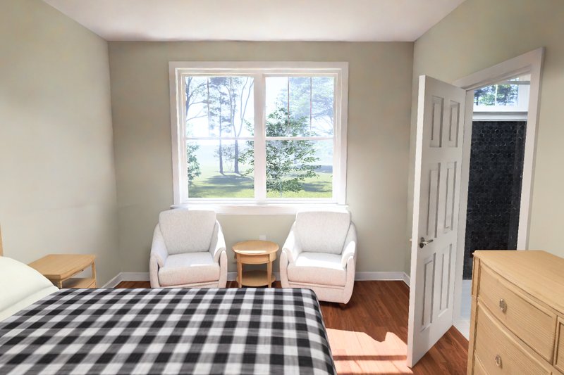 Architectural House Design - Interior - Master Bedroom for Traditional House Plan #513-2464 - 3 bed, 2.5 bath
