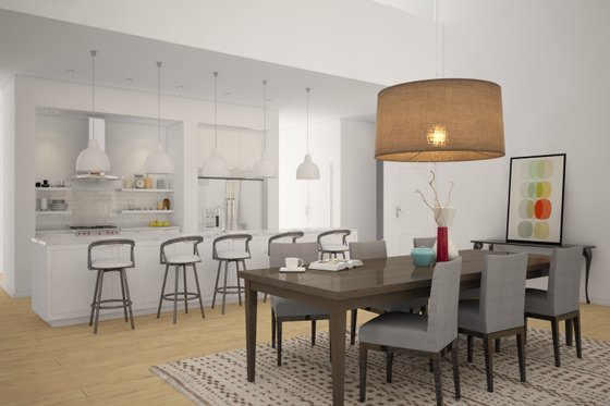 Interior - Kitchen for Farmhouse House Plan #888-1 - 3 bed, 2.5 bath