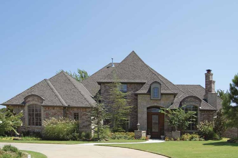 Dream House Plan - European Exterior - Front Elevation Plan #310-1134