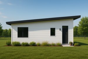 Exterior - Other Elevation for Modern House Plan #112-291 - 2 bed, 1 bath