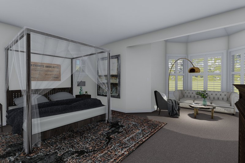 Dream House Plan - Traditional Interior - Master Bathroom Plan #1060-61