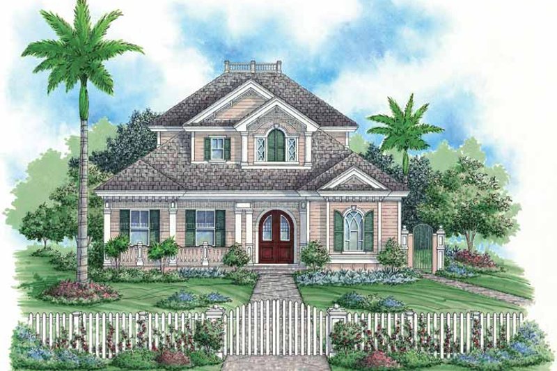 Dream House Plan - Country Exterior - Front Elevation Plan #1017-17
