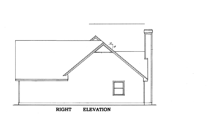 Home Plan - Floor Plan - Other Floor for Country House Plan #42-426 - 3 bed, 2 bath