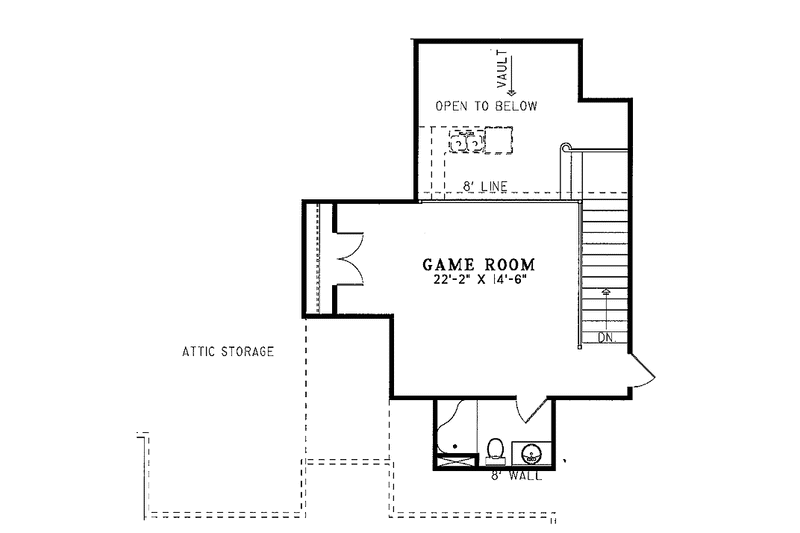 Dream House Plan - Floor Plan - Upper Floor for Country House Plan #17-2727 - 3 bed, 4.5 bath