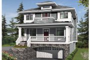 Prairie Style House Plan - 4 Beds 3.5 Baths 3506 Sq/Ft Plan #132-364 