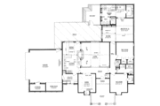 European Style House Plan - 3 Beds 2 Baths 1990 Sq/Ft Plan #36-387 