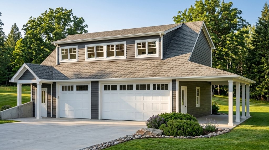 Exterior - Front Elevation 2 for Country House Plan #1064-289 - 2 bed, 1.5 bath