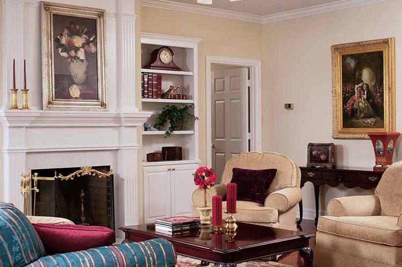 Country Style House Plan - 4 Beds 2.5 Baths 2595 Sq/Ft Plan #406-9626 ...
