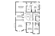 Craftsman Style House Plan - 4 Beds 2.5 Baths 2875 Sq/Ft Plan #132-326 