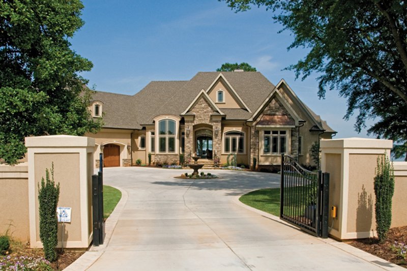 Architectural House Design - European Exterior - Front Elevation Plan #929-895
