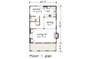 Country Style House Plan - 3 Beds 2.5 Baths 1811 Sq/Ft Plan #79-354 