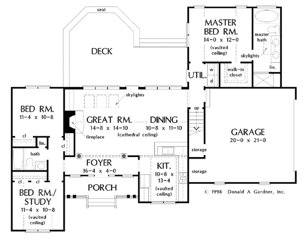Home Plan - Country Floor Plan - Main Floor Plan #929-310