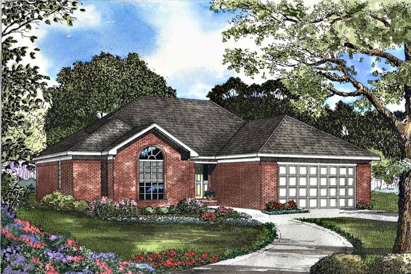 Home Plan - Ranch Exterior - Front Elevation Plan #17-3107