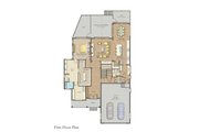 Farmhouse Style House Plan - 3 Beds 3.5 Baths 4100 Sq/Ft Plan #1057-38 