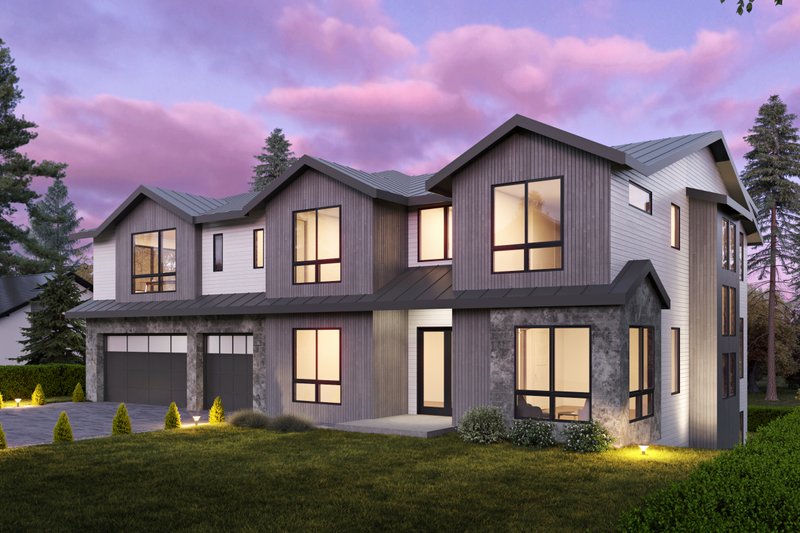 Home Plan - Contemporary Exterior - Other Elevation Plan #1066-178