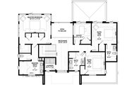 Contemporary Style House Plan - 4 Beds 5 Baths 4433 Sq/Ft Plan #928-353 
