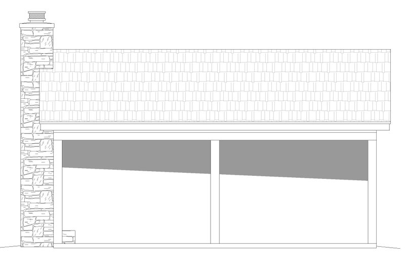 House Blueprint - Exterior - Other Elevation for Traditional House Plan #932-523, 0 bath