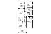Farmhouse Style House Plan - 4 Beds 2.5 Baths 1197 Sq/Ft Plan #48-1074 