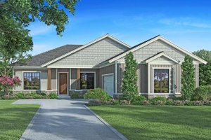 Craftsman Exterior - Front Elevation Plan #938-96