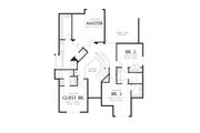 Craftsman Style House Plan - 4 Beds 3.5 Baths 2820 Sq/Ft Plan #48-173 