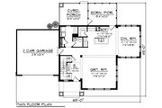 Craftsman Style House Plan - 3 Beds 3 Baths 2510 Sq/Ft Plan #70-1224 