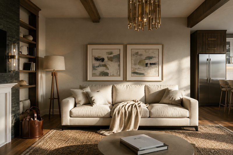 Architectural House Design - Interior - Family Room for Traditional House Plan #1064-502 - 7 bed, 4.5 bath