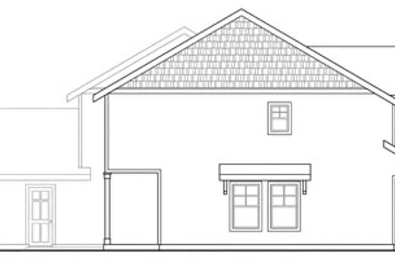 Home Plan - Exterior - Other Elevation House Plan #124-815 - 6 bed, 4 bath