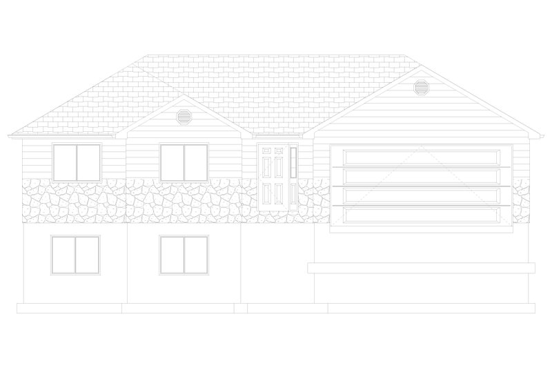 Dream House Plan - Exterior - Front Elevation 4 for Traditional House Plan #1060-176 - 3 bed, 2 bath