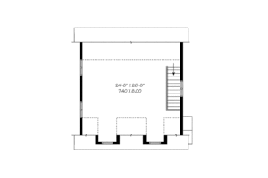 Floor Plan - Upper Floor House Plan #23-2410, 0 bath