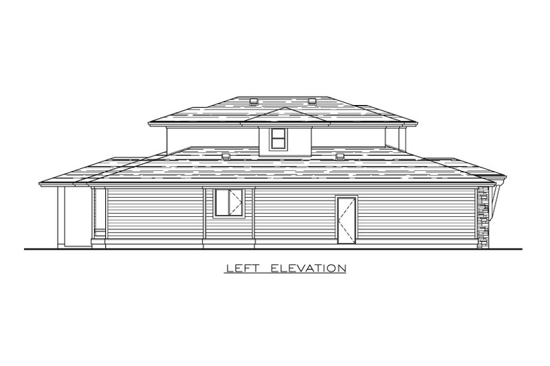 Dream House Plan - Exterior - Other Elevation for Modern House Plan #1100-48 - 4 bed, 2.5 bath