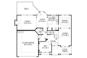 Craftsman Style House Plan - 3 Beds 2.5 Baths 3577 Sq/Ft Plan #132-356 