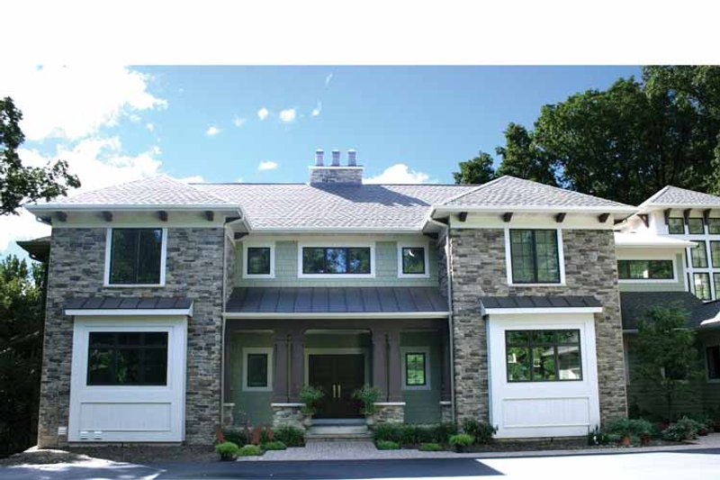 Home Plan - Exterior - Front Elevation 7 for Traditional House Plan #928-116 - 5 bed, 4 bath