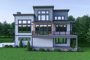 Contemporary Style House Plan - 3 Beds 2.5 Baths 2586 Sq/Ft Plan #1070-45 