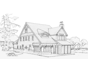 Country Style House Plan - 3 Beds 3 Baths 2925 Sq/Ft Plan #928-216 