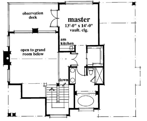 Country Floor Plan - Upper Floor Plan #930-48