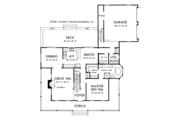 Country Style House Plan - 3 Beds 2.5 Baths 1898 Sq/Ft Plan #929-96 