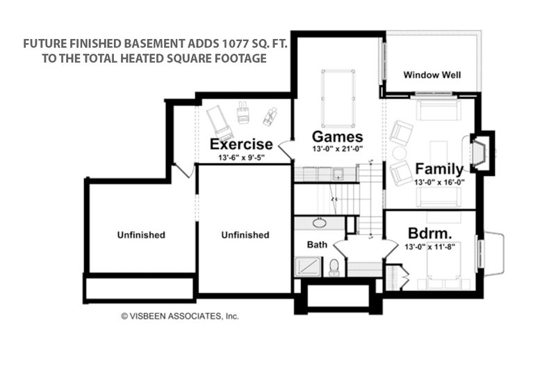 Home Plan - Future Finished Basement