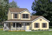 Country Style House Plan - 4 Beds 2.5 Baths 1586 Sq/Ft Plan #116-251 