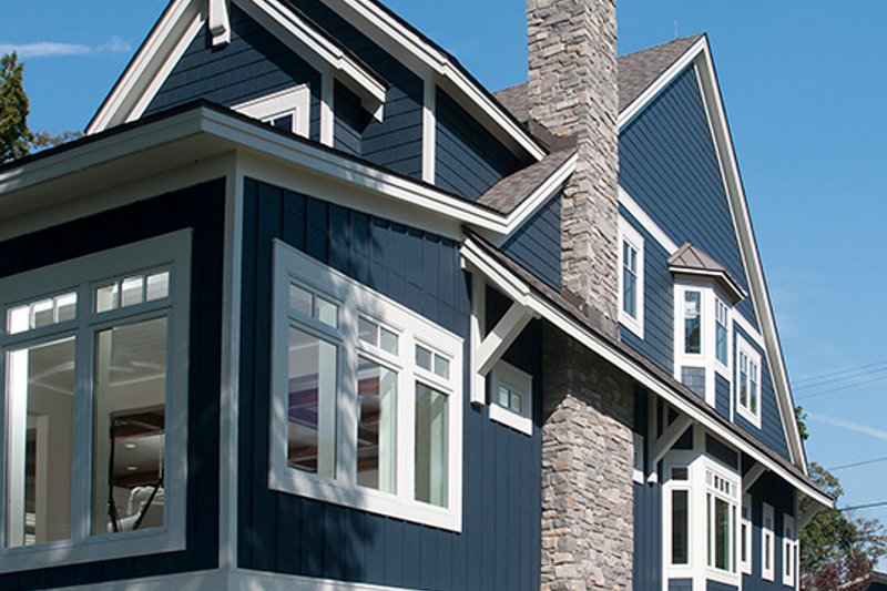 Architectural House Design - Exterior - Rear Elevation 1 for Craftsman House Plan #928-282 - 2 bed, 2.5 bath
