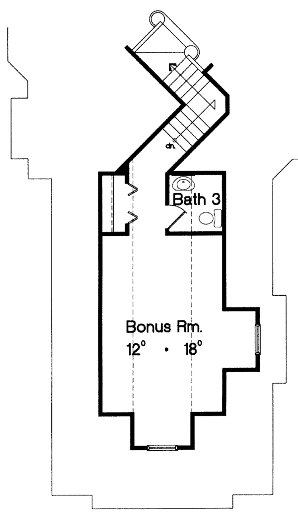 Dream House Plan - European Floor Plan - Other Floor Plan #417-629