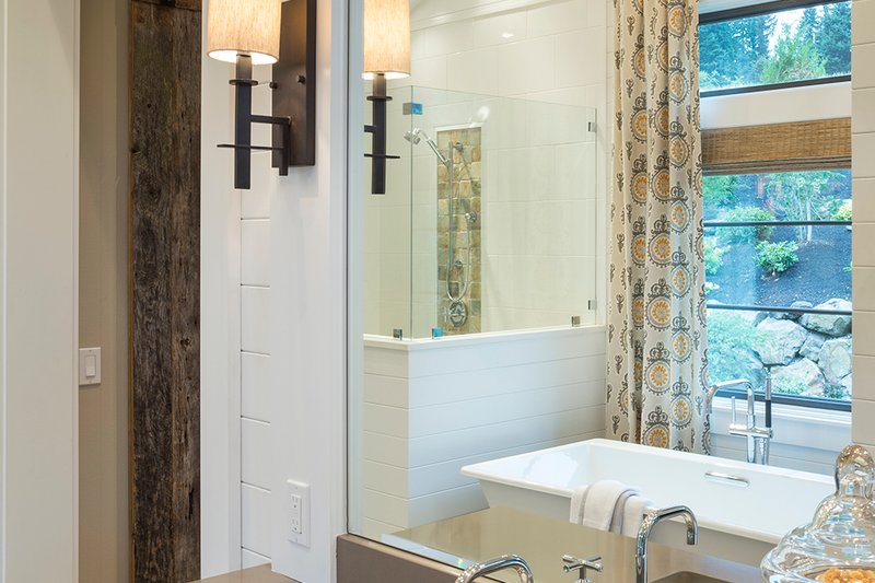 House Plan Design - Master Bathroom - 4900 square foot Colonial home