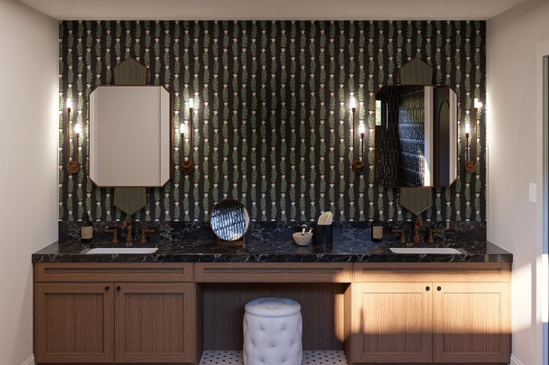 House Design - Interior - Bathroom for Colonial House Plan #455-332 - 4 bed, 3.5 bath