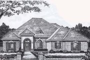 Traditional Style House Plan - 4 Beds 3 Baths 2582 Sq/Ft Plan #310-848 